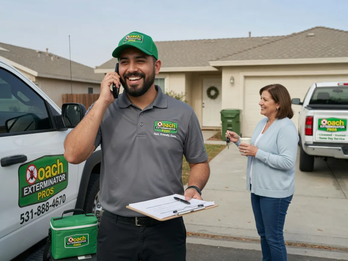 Pest Control Roach Exterminator Trinway, OH FAQs